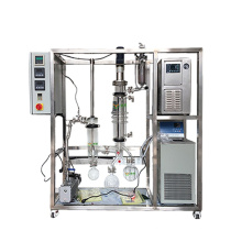 QIYU Wiped Film glass molecular distillation technology unit